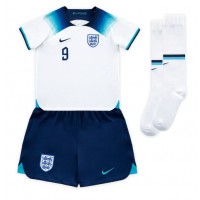 Fotballdrakt Barn England Harry Kane #9 Hjemmedraktsett VM 2022 Kortermet (+ Korte bukser)